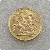 1957,1959 United Kingdom 1 Sovereign - Elizabeth II Copy Coins