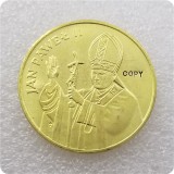 1982 POLAND 10000,2000,1000 ZLOTYCH GOLD POPE JOHN PAUL II Copy