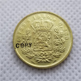 1850 Netherlands 10 Gulden - Willem III COPY COIN