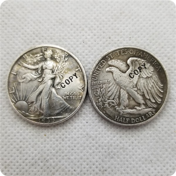 1933-S,D Walking Liberty Half Dollar COIN COPY commemorative coins-replica coins medal coins collectibles