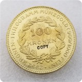 COPY REPLICA 1923,1924 Austria 100 Kronen COPY COIN