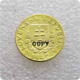 1942 Slovakia 20 Halierov Copy Coin