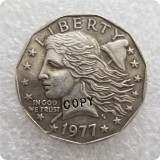 USA 1977 GASPARRO PATTERN DOLLAR COPY COINS