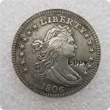 USA 1804,1805,1806,1807 Draped Bust Quarters Copy Coin commemorative coins-replica coins medal coins collectibles