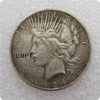 USA 1924-S Peace Dollar COIN COPY commemorative coins-replica coins medal coins collectibles