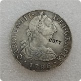 Chile 1776,1785,1786 DA 8 Reales COPY