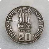1986 India 100,20 Rupees Copy Coins