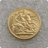 1957,1959 United Kingdom 1 Sovereign - Elizabeth II Copy Coins