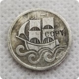 Poland Danzig Free City Silver Coin 1/2 Gulden 1923 COPY commemorative coins-replica coins medal coins collectibles