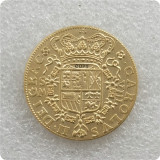 1699 Spain 8 Escudos - Carlos II (Seville) Copy Coin