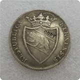 1795,1797 SWITZERLAND SWISS THALER COPY COIN