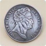 1840 Netherlands 2 1/2 Gulden (2.5 NLG) - Willem I COPY COIN