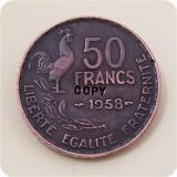 COPY 1952(Essai),1954,1958 France 50 Francs copy coins commemorative coins-replica coins medal coins collectibles badge