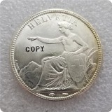 1873-B Switzerland 5 Francs COIN COPY