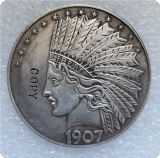 1907 United States 10 Dollars Indian Head Eagle Copy Coin