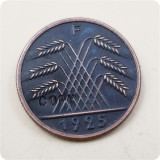 1923G,1925F Germany 5 Rentenpfennig Copy coins Commemorative Coins Art Collection