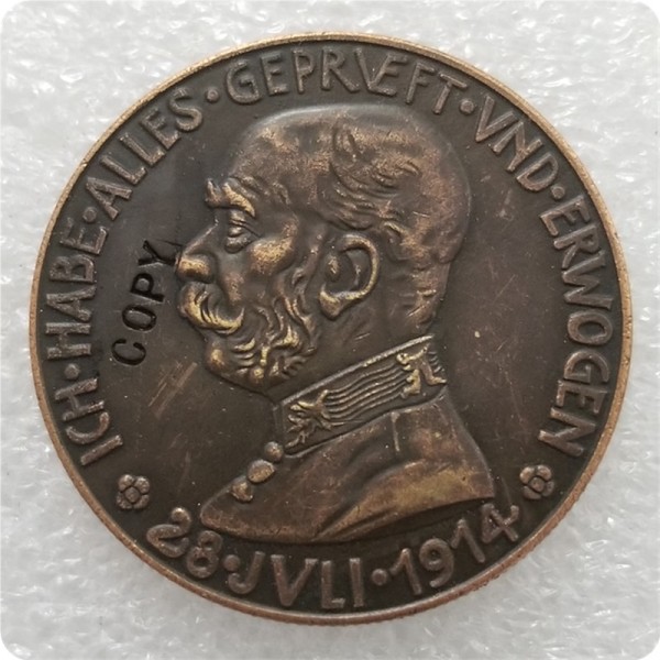 Type #5_1914 Karl Goetz Germany Copy Coin