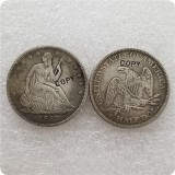 USA 1852-P,O SEATED LIBERTY HALF DOLLAR COIN COPY commemorative coins-replica coins medal coins collectibles