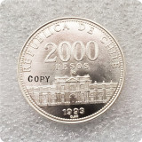 1993 Chile 2000 Pesos (Anniversary of the Mint) Copy Coin