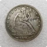 USA (1870-1878)-S SEATED LIBERTY HALF DOLLAR COIN COPY commemorative coins-replica coins medal coins collectibles