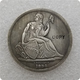 USA 1836 Gobrecht Dollar type 2 Copy Coin commemorative coins-replica coins medal coins collectibles
