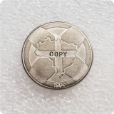 1990 Brazil 1 Cruzado Novo - Christ's Cross Copy Coin