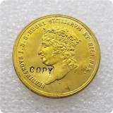 1818 Italian states 15,30 DUCATI Copy Coins
