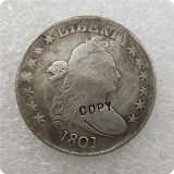 USA 1801-1807 Draped Bust Half Dollar 1/2 Dollar(Heraldic eagle) COPY COIN-replica coins medal coins collectibles badge