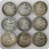 USA (1866-1890)-P SEATED LIBERTY HALF DOLLAR COIN COPY commemorative coins-replica coins medal coins collectibles