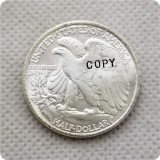 1917-S(OBV),1917-P Walking Liberty Half Dollar Copy Coins