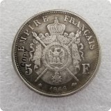 1861-1866 FRANCE 5 FRANC COIN COPY commemorative coins-replica coins medal coins collectibles