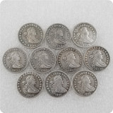 USA 1796-1807 Draped Bust Dime Copy Coins