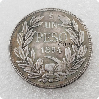 Chile 1 Peso 1894 Copy Coin