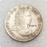 1707,1712 Livorno (Italian states) 1 Tollero - Cosimo III Copy Coins