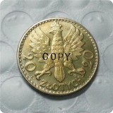 1925 R. POLAND 100,50,20,10 ZLOTYCH Copy Coins