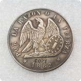 1853-1862 Chile 1 Peso Copy Coins