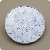 1998-2000 Poland 20 zl Animals of the World COPY COIN