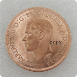 1937,1950,1951,1952 United Kingdom 1 Penny - George VI Copy Coins