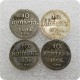 1802,1803,1804,1805 Russia Empire 10 KOPEEK COPY COINS
