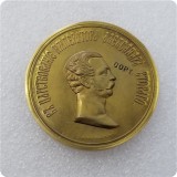 1862 Russia medals COPY commemorative coins-replica coins medal coins collectibles