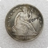 USA (1870-1878)-CC SEATED LIBERTY HALF DOLLAR COINS COPY commemorative coins-replica coins medal coins collectibles