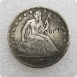 USA (1870-1878)-CC SEATED LIBERTY HALF DOLLAR COINS COPY commemorative coins-replica coins medal coins collectibles
