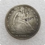 USA (1870-1878)-CC SEATED LIBERTY HALF DOLLAR COINS COPY commemorative coins-replica coins medal coins collectibles