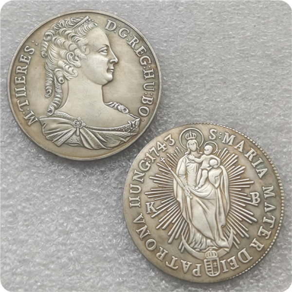 1743 Austria Copy Coin commemorative coins