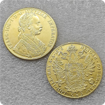 1879 Austria 4 Ducat Gold Copy Coin commemorative coins