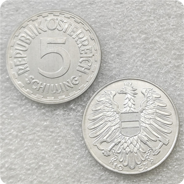 1957 Austria 5 Schilling Copy coin