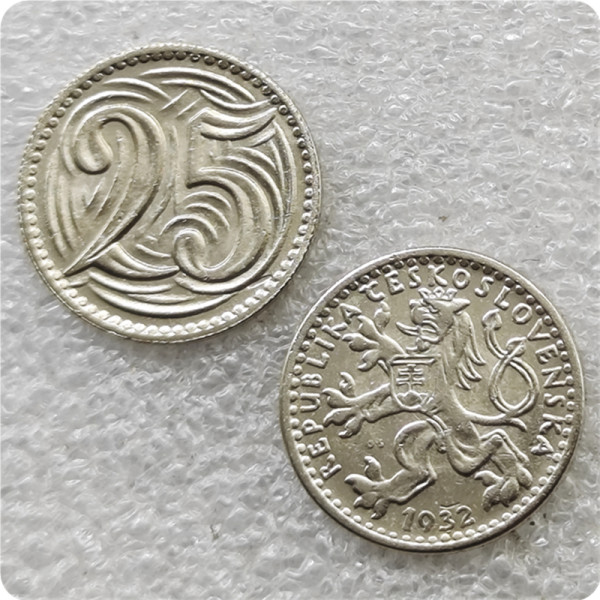 Czechoslovakia 25 Haleru 1932 COPY commemorative coins