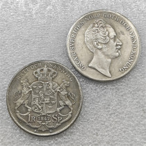 1847 Sweden Riksdale Copy Coin commemorative coins
