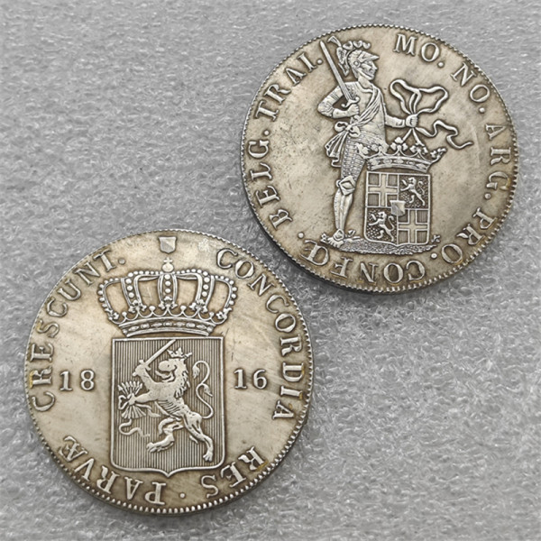 1816 Netherlands 1 Dukaat COPY COIN commemorative coins
