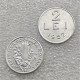 1952 Romania 2 Leu Aluminium Copy coins Commemorative Coins Art Collection
